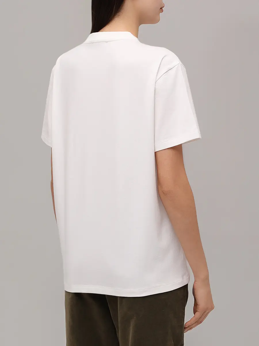 

Футболка хлопковая, Белый, 2T101AC1031