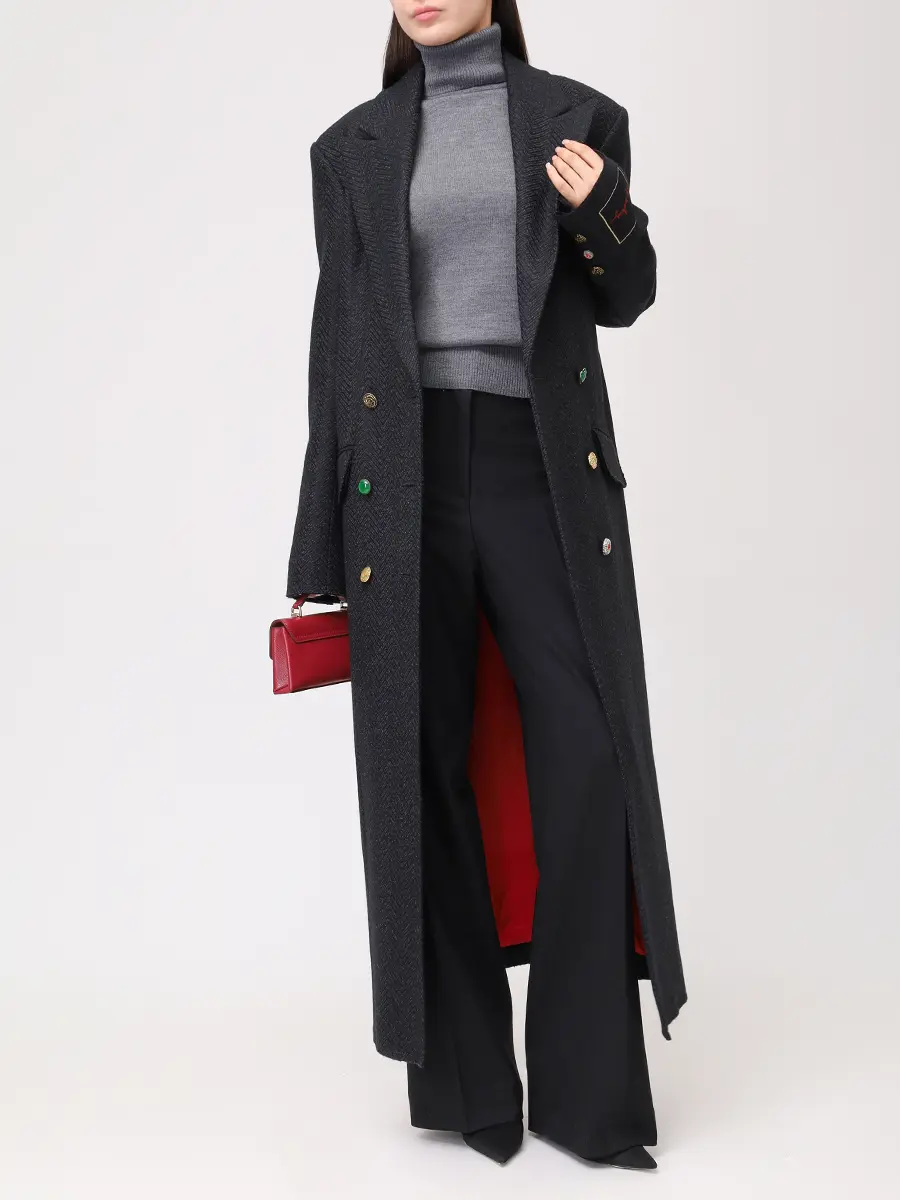 

Водолазка шерстяная, Серый, LA1015