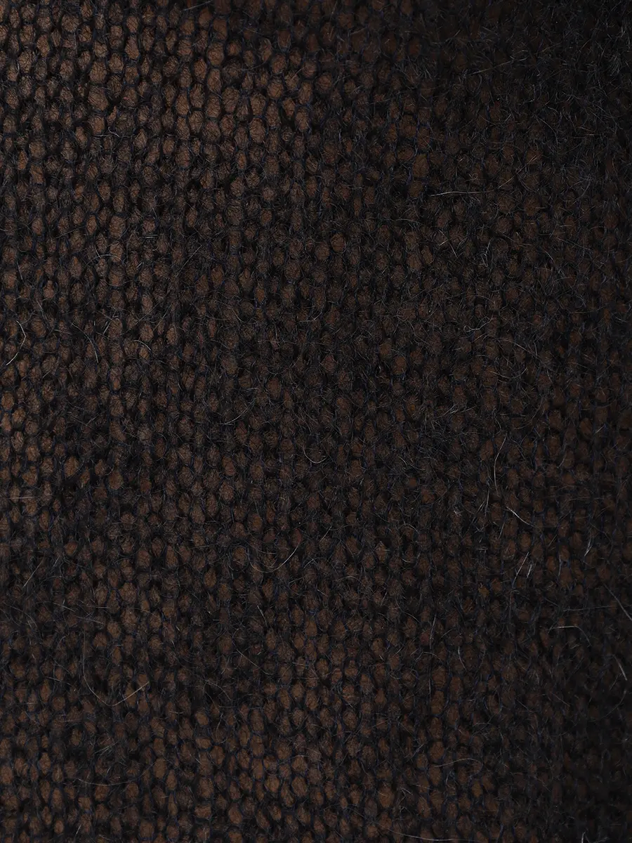 Джемпер из мохера LES ARCHIVES LA1020 Черный  Фото 6