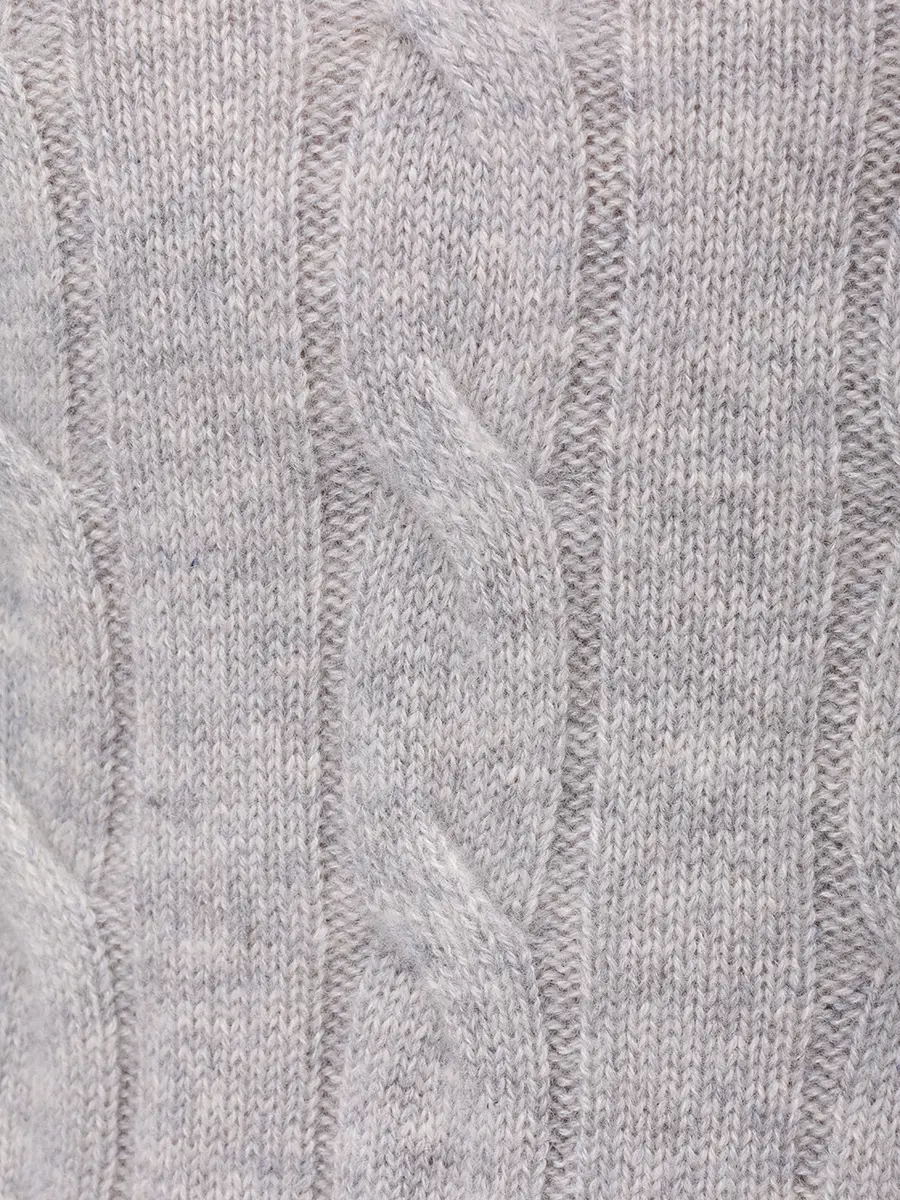 Джемпер кашемировый PAUL TAYLOR PT7MA F042 501 Серый  Фото 6