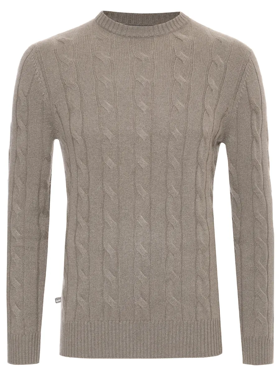 Джемпер кашемировый PAUL TAYLOR PT7MA F042 700 Зеленый 