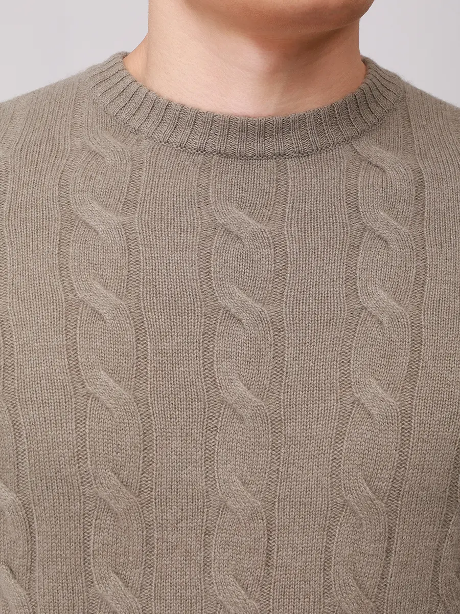 Джемпер кашемировый PAUL TAYLOR PT7MA F042 700 Зеленый  Фото 5