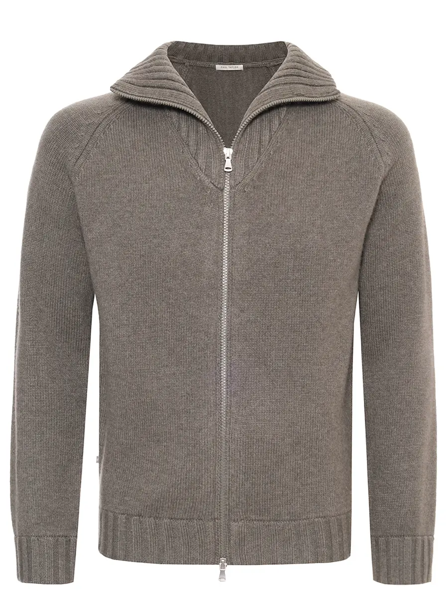 Кардиган шерстяной PAUL TAYLOR PT7MA F022 700 Хаки 