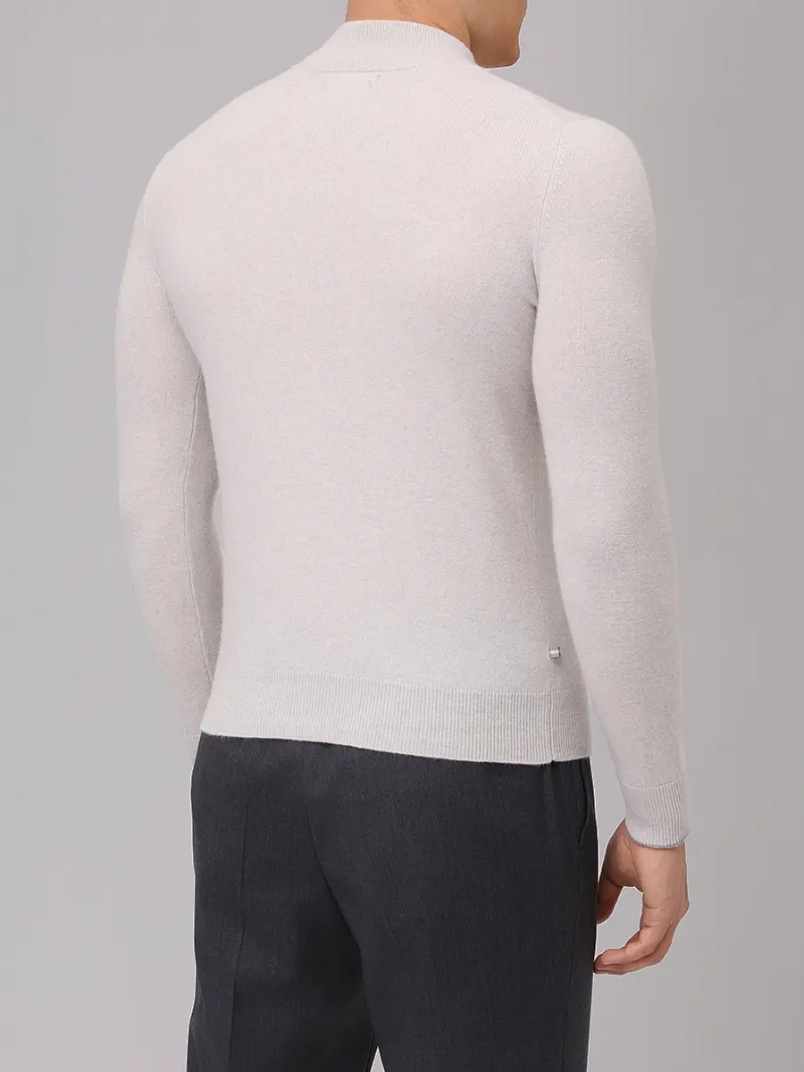 Кардиган шерстяной PAUL TAYLOR PT7MA F046 002 Кремовый  Фото 3