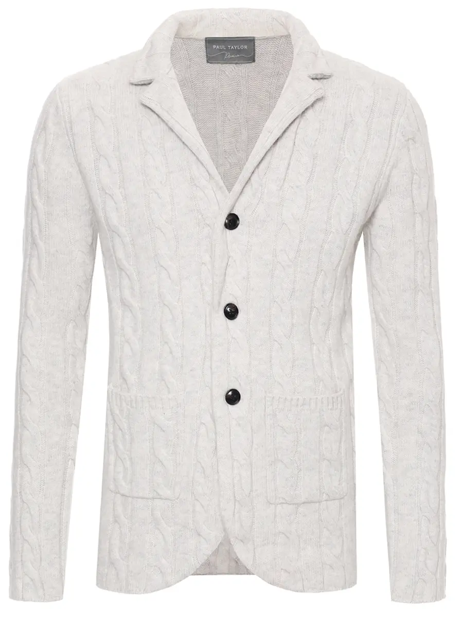 Кардиган вязаный PAUL TAYLOR PT7MA G019 501 Серый 