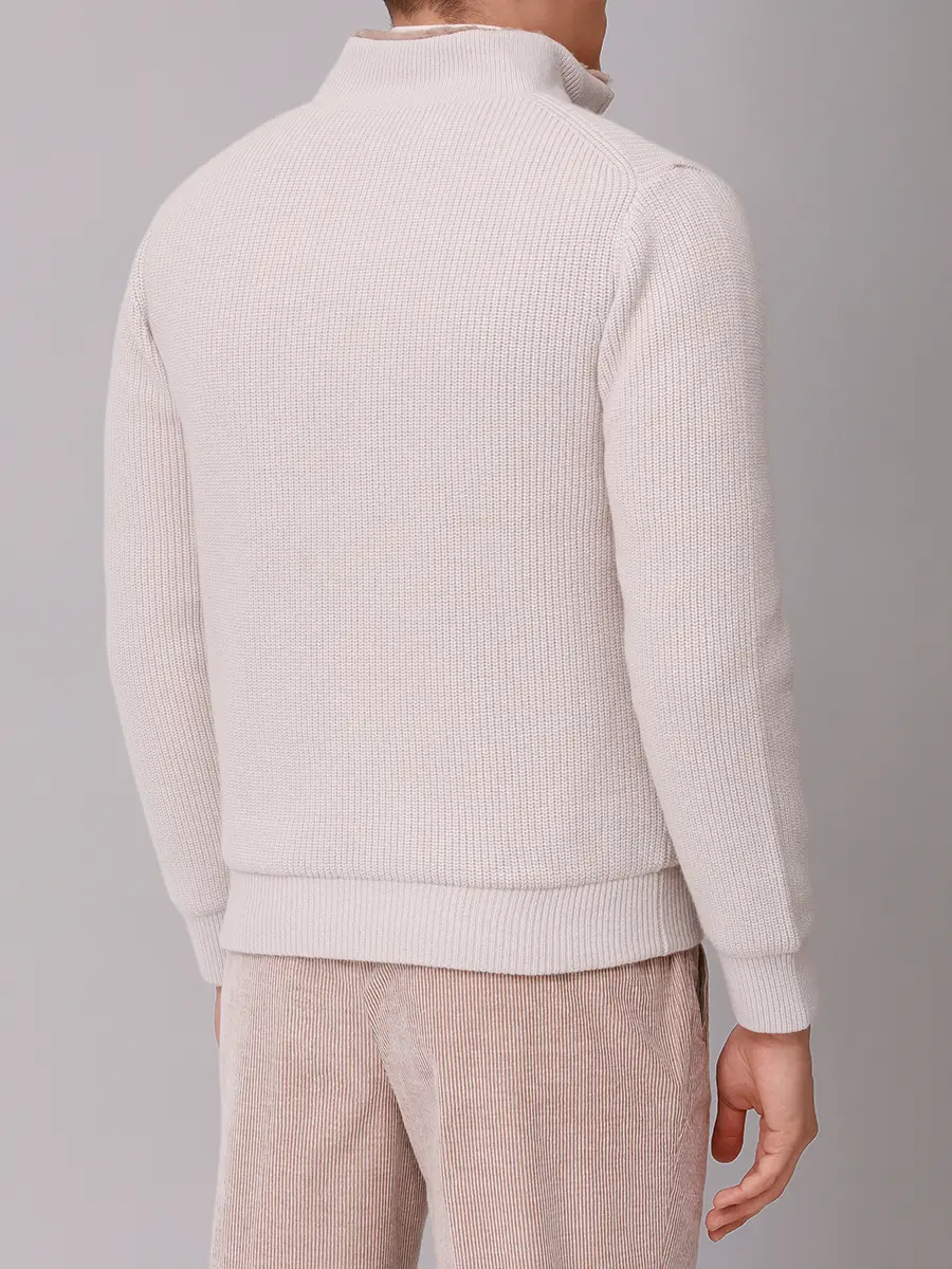 Куртка на меху PAUL TAYLOR PT7MA F028 002 Кремовый  Фото 3