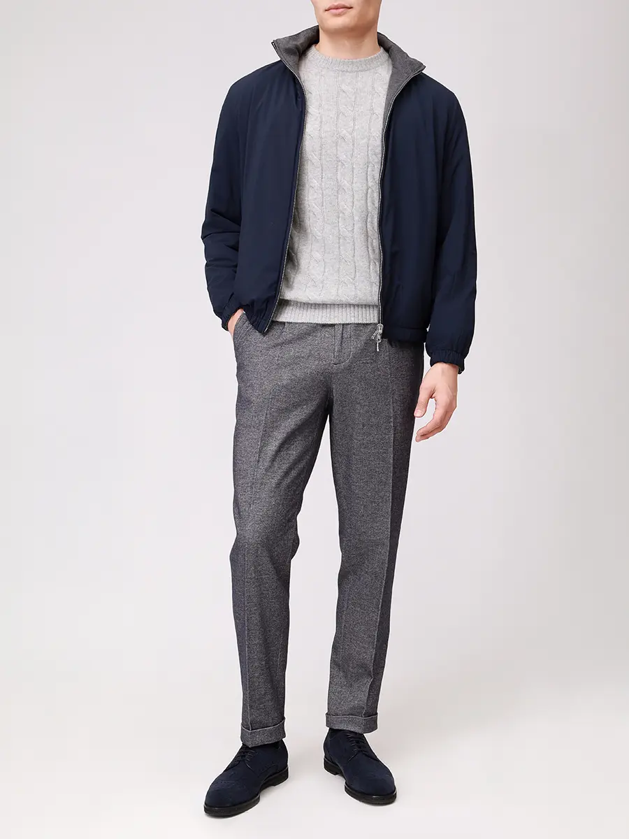 Куртка двусторонняя PAUL TAYLOR PT7JK F006 600 Синий  Фото 2