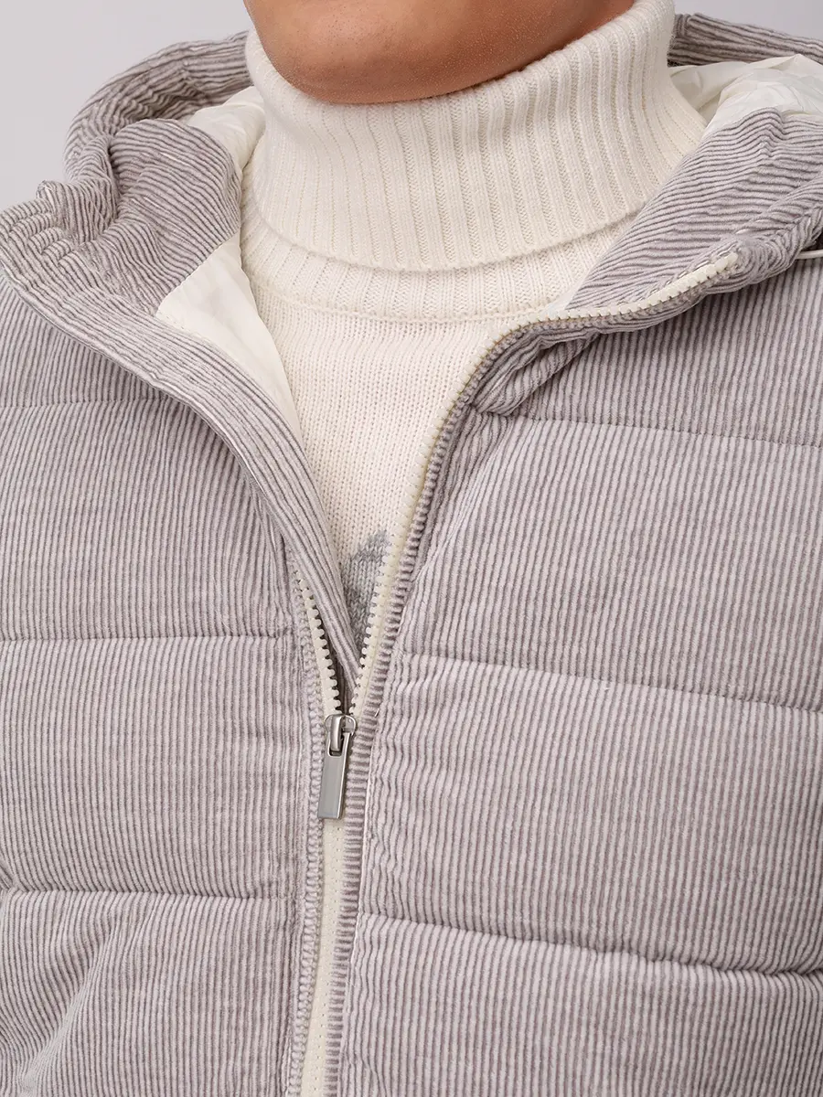 Жилет стеганый PAUL TAYLOR PT7KS S004 501 Серый  Фото 5