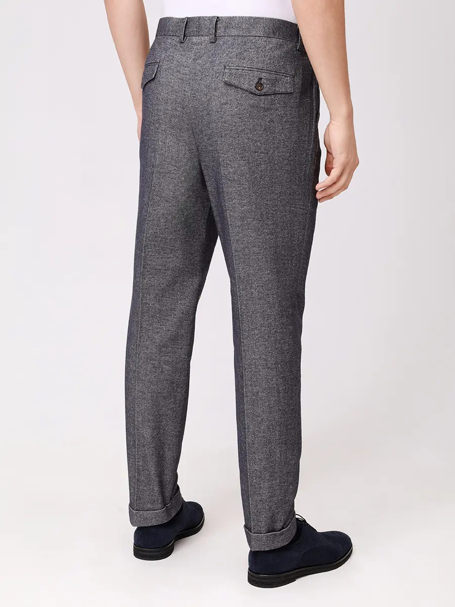 Брюки хлопковые PAUL TAYLOR PT7PA F010 600 Синий  Фото 3