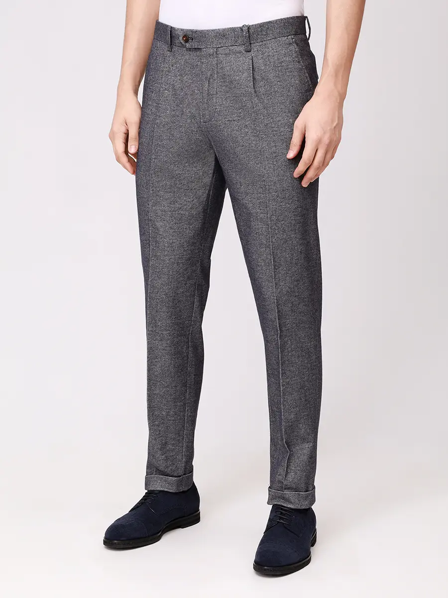 Брюки хлопковые PAUL TAYLOR PT7PA F010 600 Синий  Фото 4