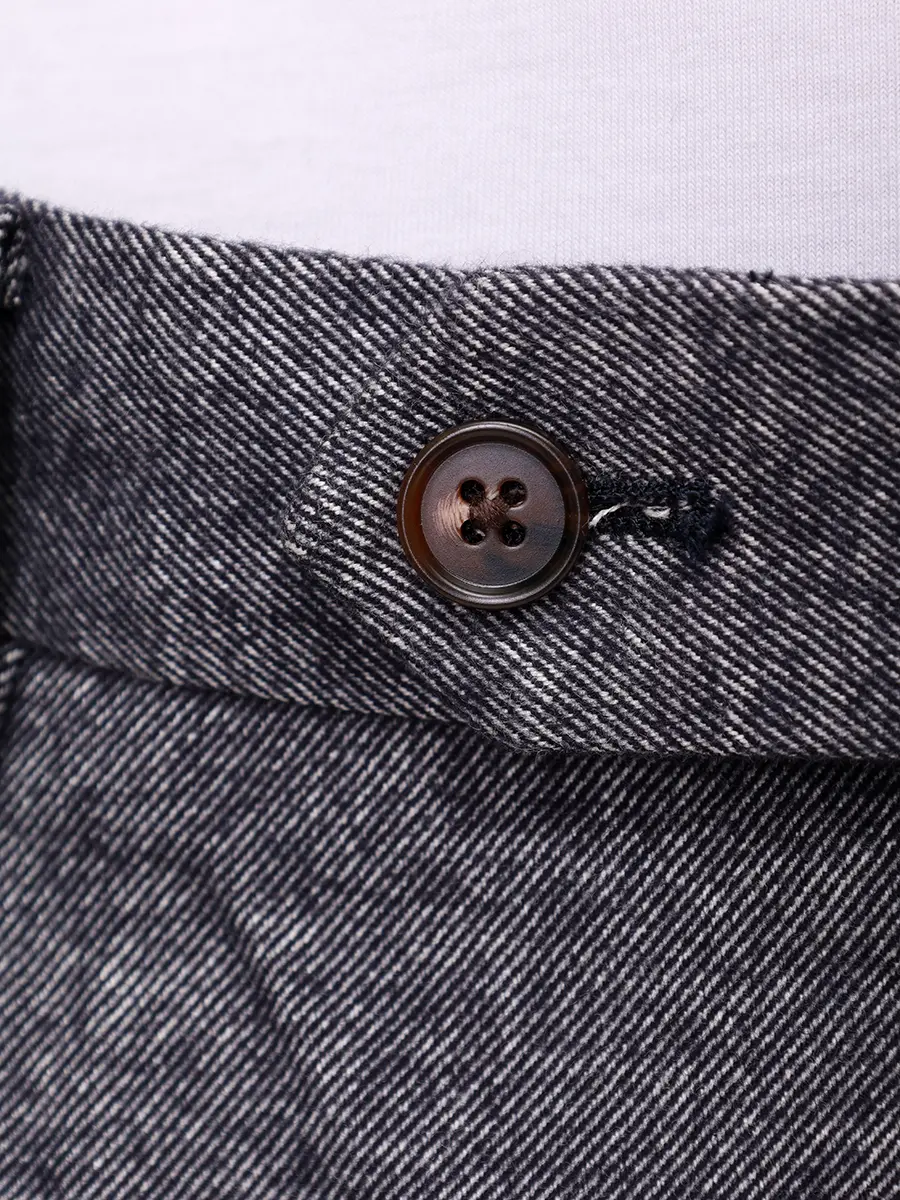 Брюки хлопковые PAUL TAYLOR PT7PA F010 600 Синий  Фото 6