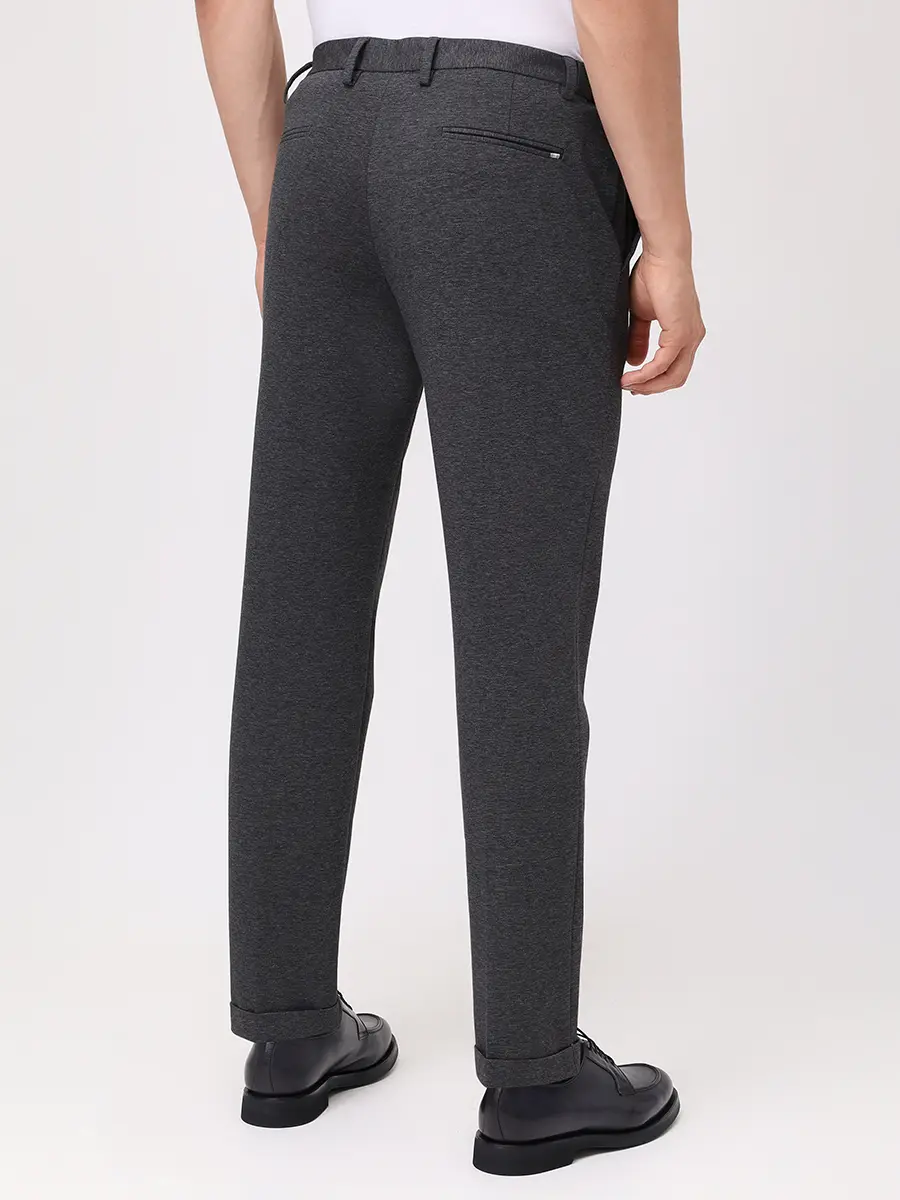 Брюки хлопковые PAUL TAYLOR PT7PA J063 502 Серый  Фото 3