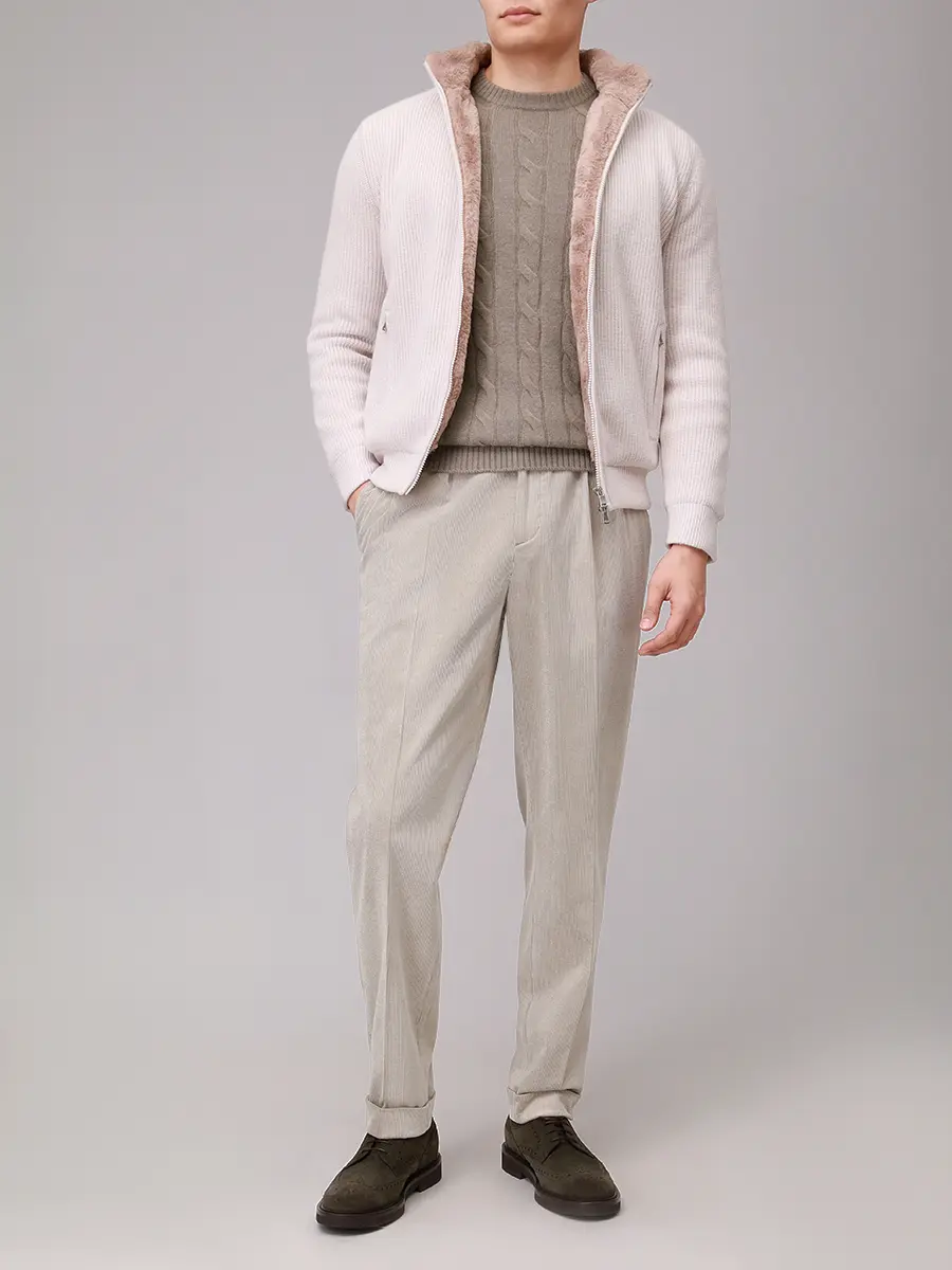 Брюки вельветовые PAUL TAYLOR PT7PA V024 700 Зеленый  Фото 2