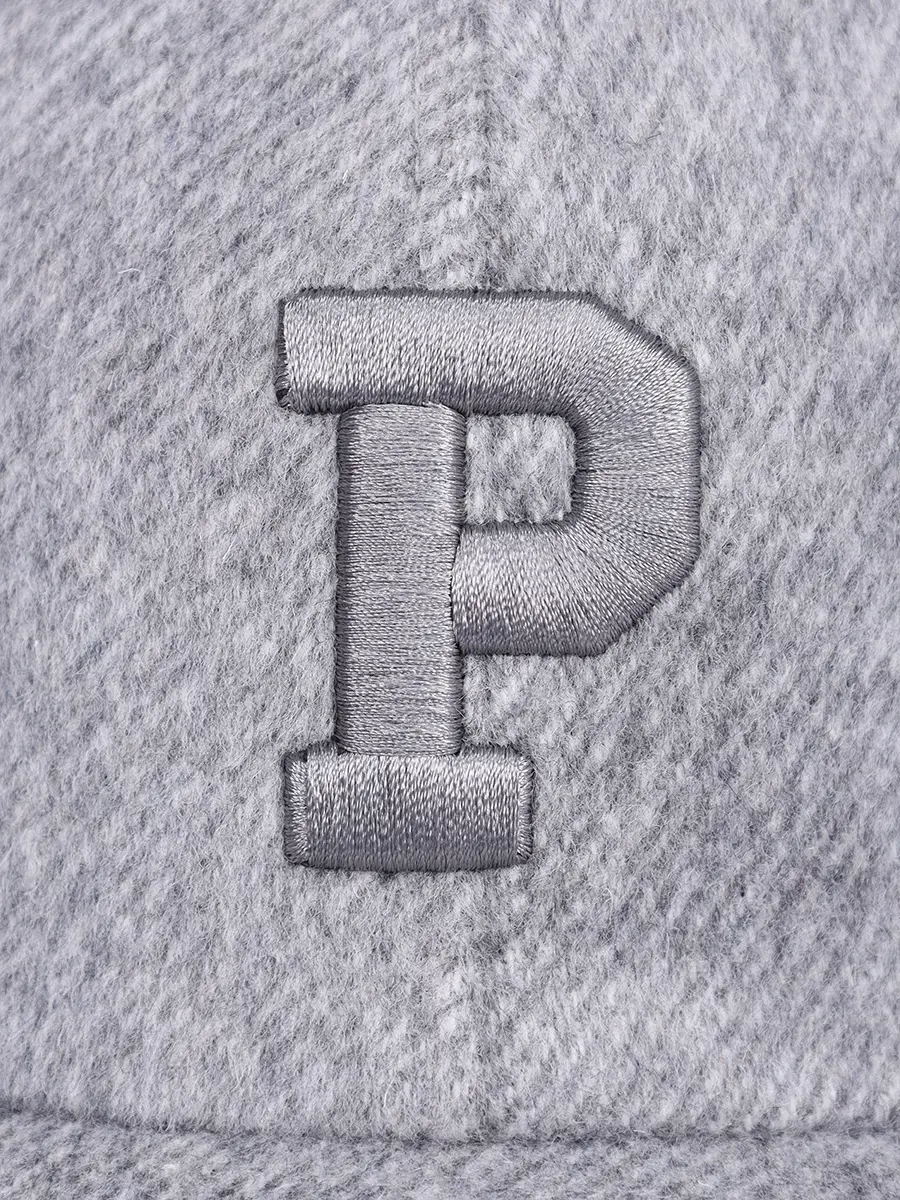 Бейсболка из шерсти и вискозы PAUL TAYLOR PT706 0143 502 Серый  Фото 3