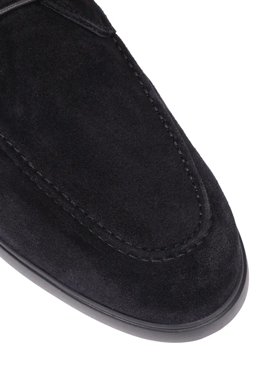 Ботинки замшевые на меху BLU BARRETT EDWIN-12096.25 Черный  Фото 5