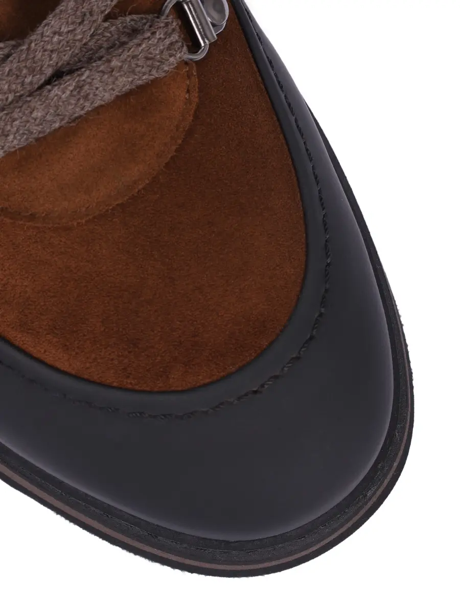 Ботинки комбинированные на байке BLU BARRETT MEGEVE-13841.2 Черный  Фото 5