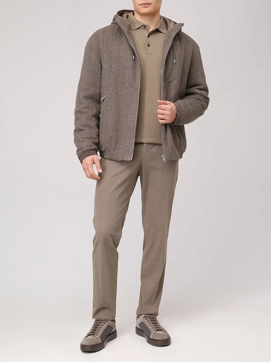 

Куртка однотонная, Хаки, 50549175/245