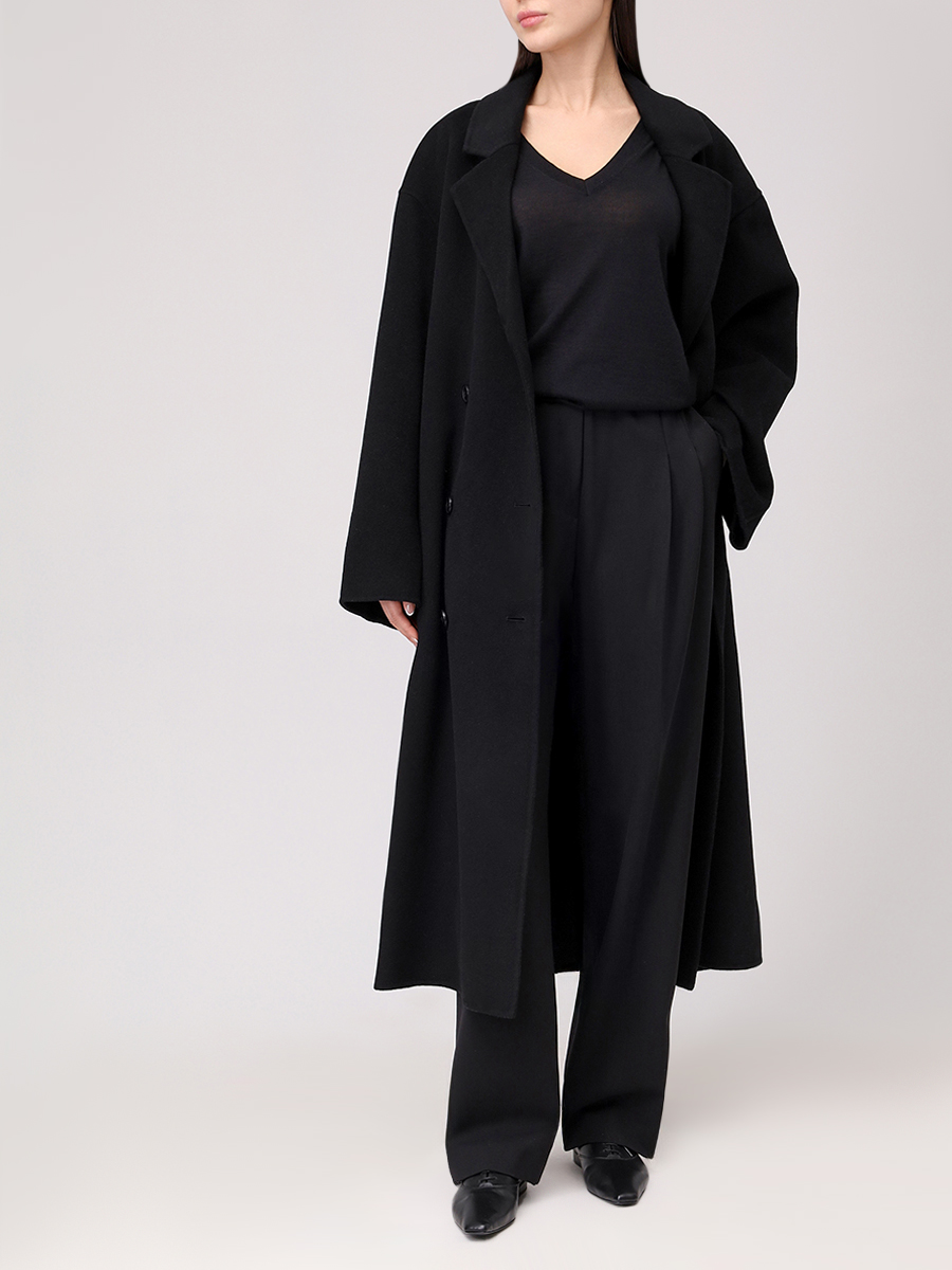 Пальто шерстяное Borneo LOULOU DE SAISON BORNEO LDS Черный  Фото 2