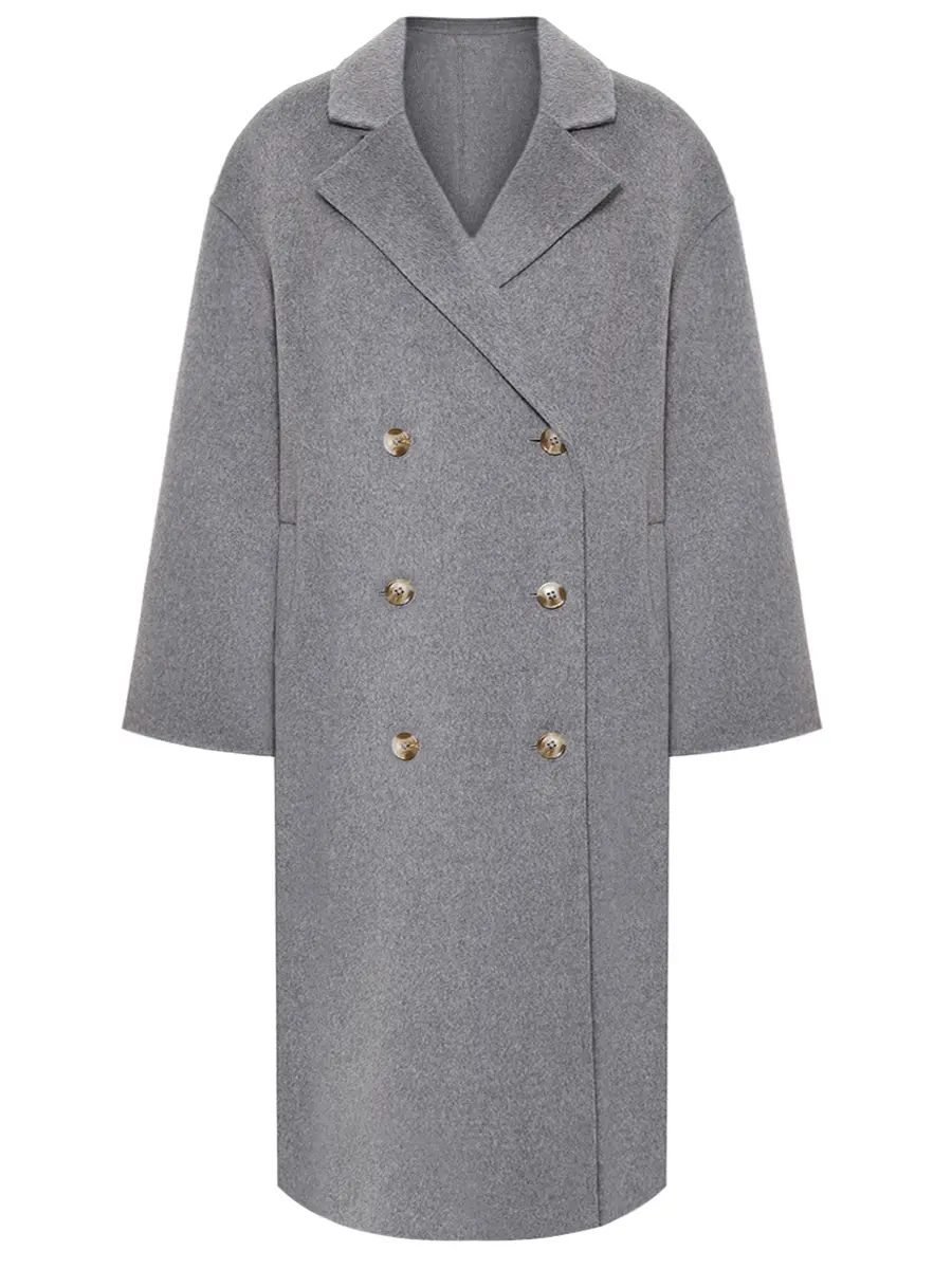 Пальто шерстяное Borneo LOULOU DE SAISON BORNEO LDS Серый 