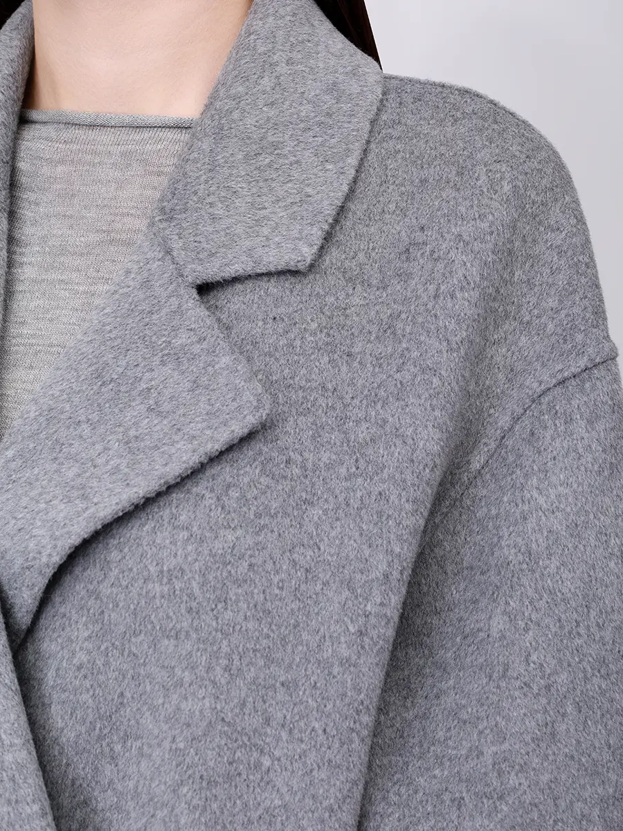 Пальто шерстяное Borneo LOULOU DE SAISON BORNEO LDS Серый  Фото 5