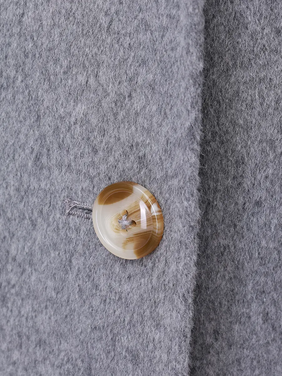 Пальто шерстяное Borneo LOULOU DE SAISON BORNEO LDS Серый  Фото 6