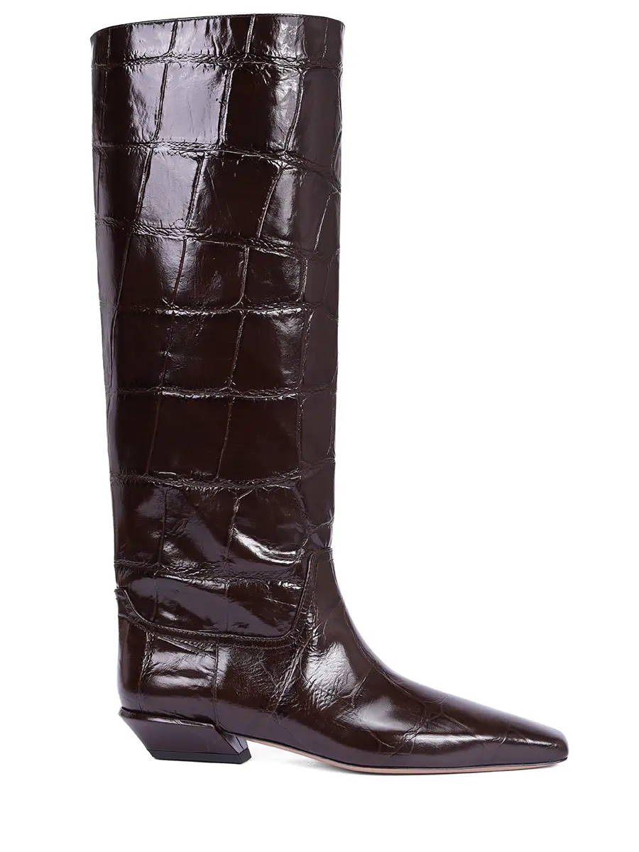 

Сапоги кожаные, Коричневый, PX1363-XCOSM-BETTINA BOOT 25