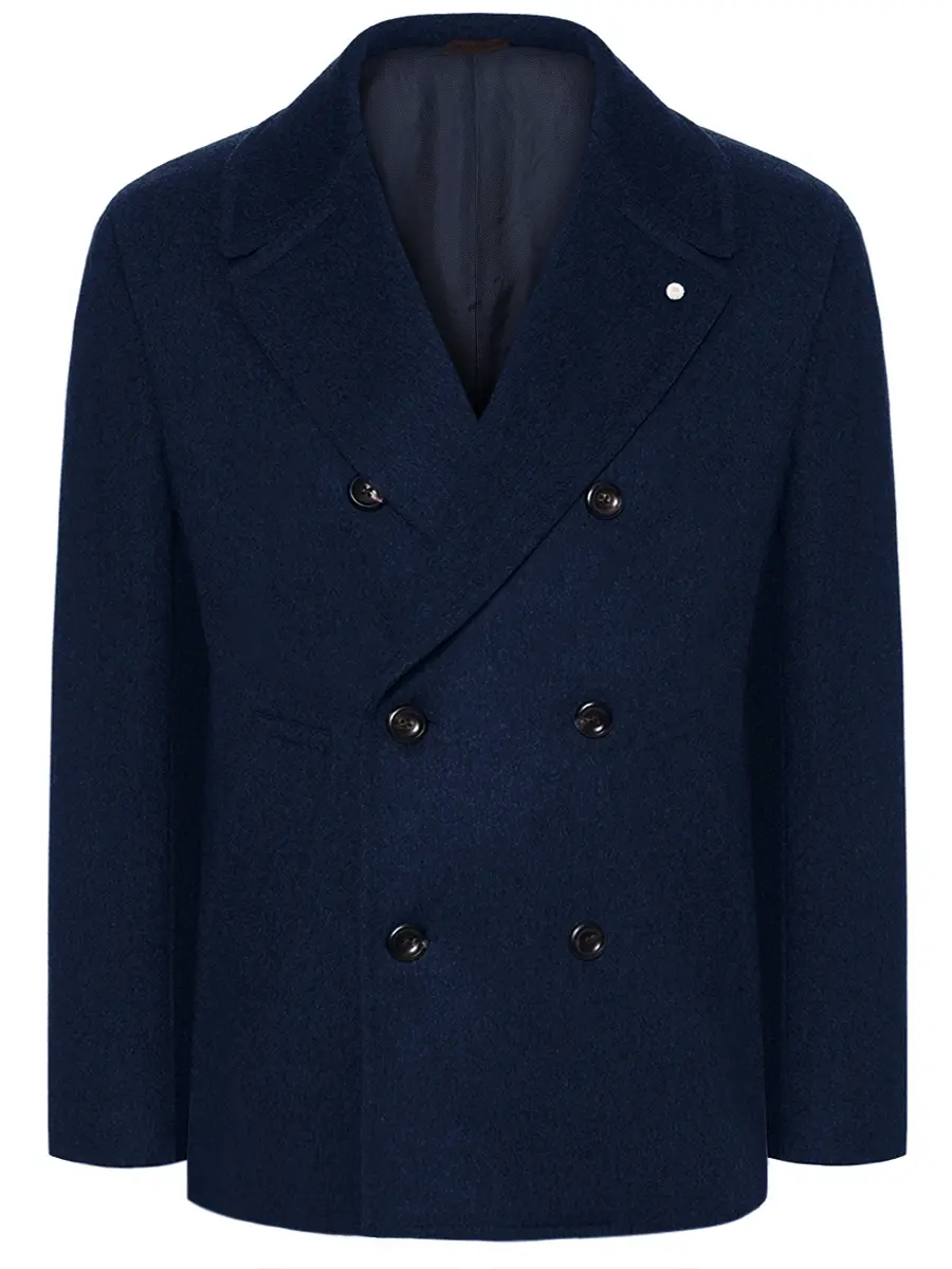 

Бушлат шерстяной, Синий, 57505/5/9105