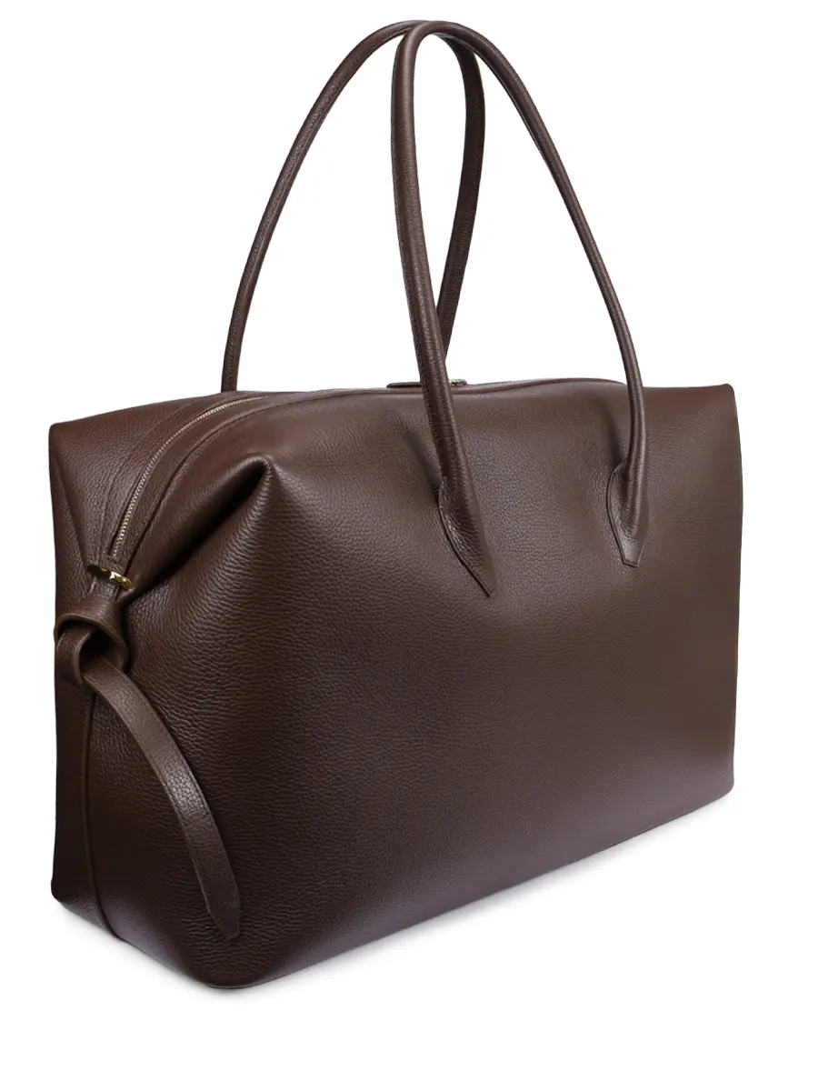 Сумка кожаная Brioche Weekender YUZEFI YUZPF25-HB-BW-L038 Коричневый  Фото 3