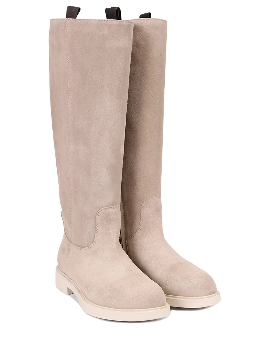 Сапоги замшевые DOUCAL`S DD8746BRUGUF252WC15 Кремовый  Фото 2