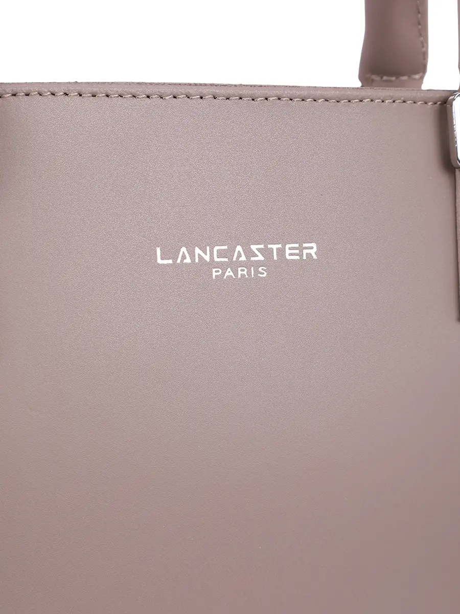 Сумка кожаная LANCASTER 437-03-TAUPE_GALE Светло- Бежевый  Фото 5