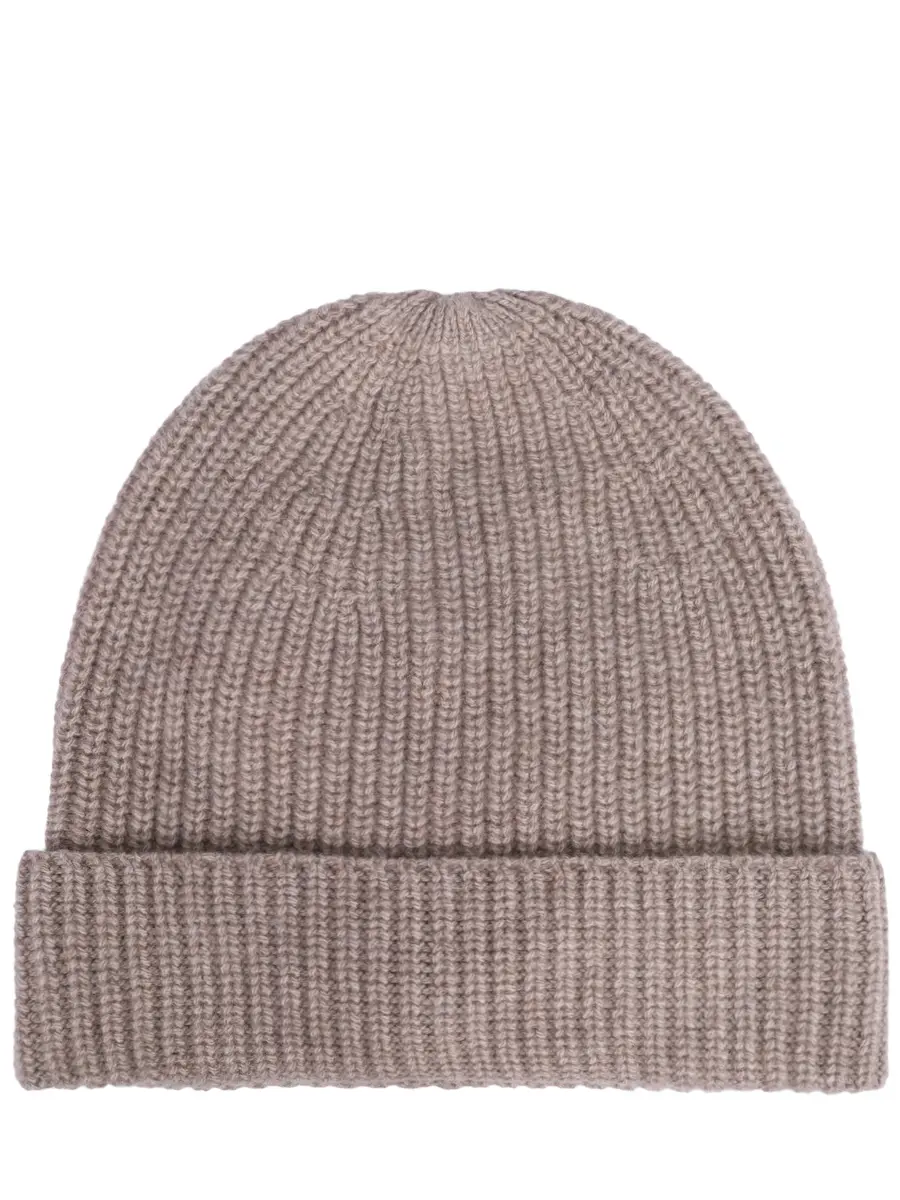 Шапка кашемировая DANIELE FIESOLI 8010/37CORDA Бежевый 