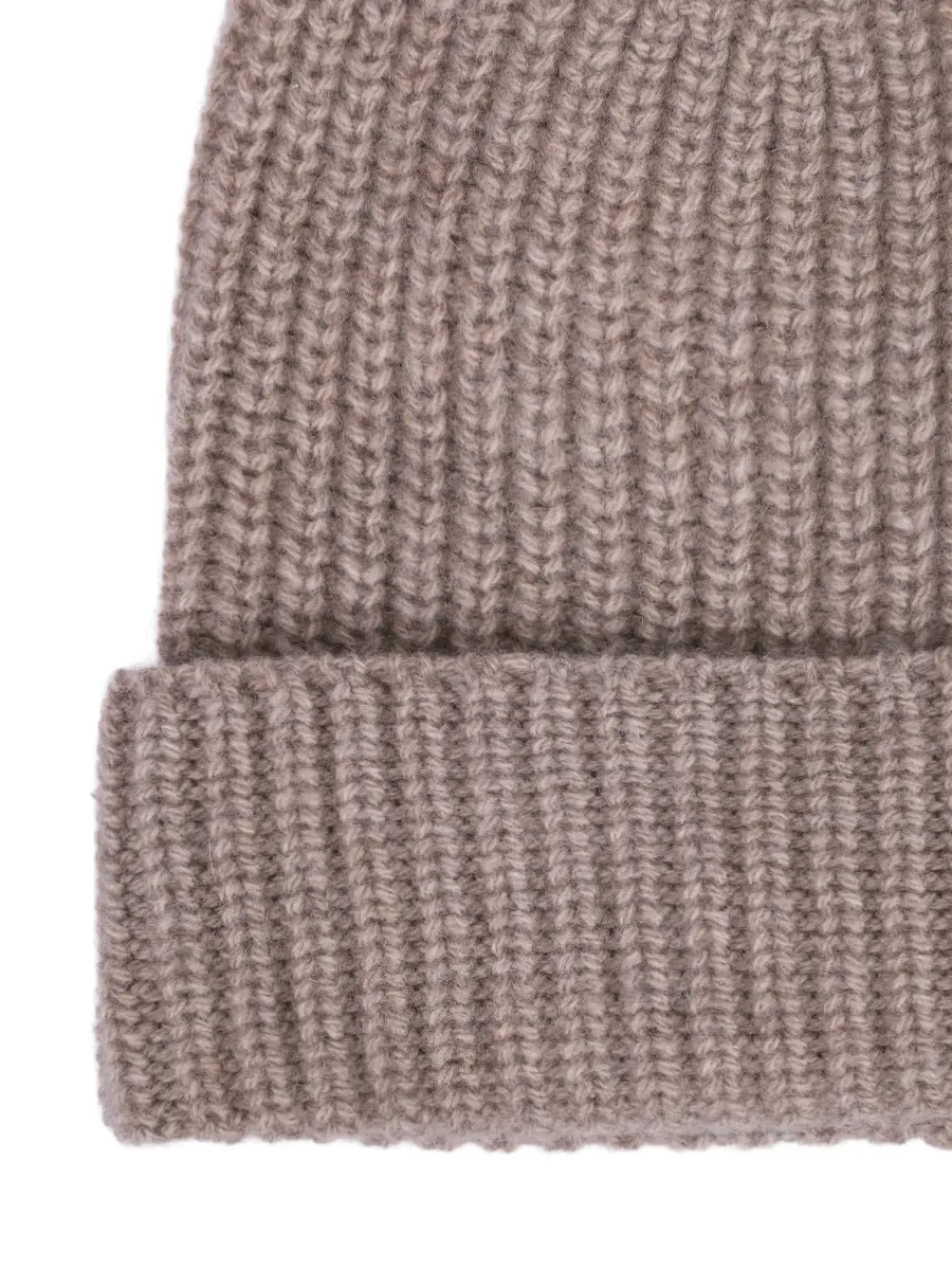 Шапка кашемировая DANIELE FIESOLI 8010/37CORDA Бежевый  Фото 3