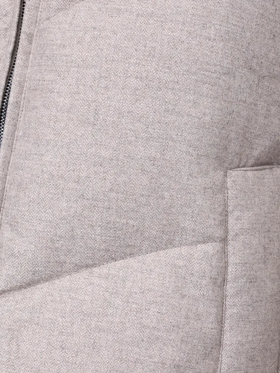 

Пуховик стеганый, Бежевый, 8P742 F 25W015 FH1-8 ZEBU