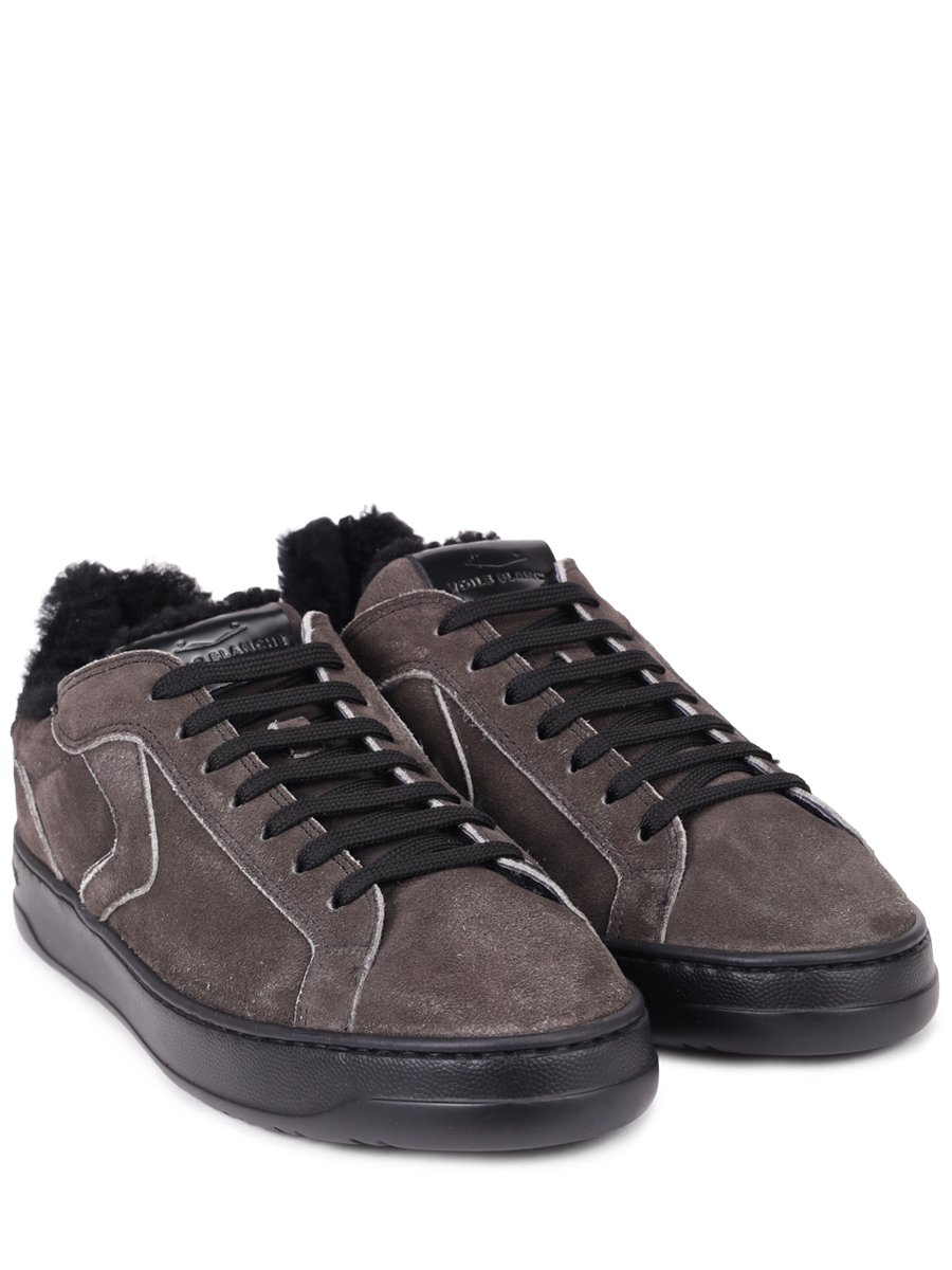 Кеды замшевые на меху VOILE BLANCHE 001 2018907 03 0A01 Серый  Фото 2