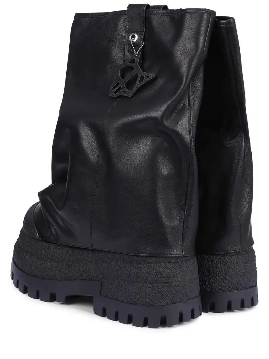 

Сапоги Disturb кожаные, Черный, DISTURB LEATHER BLACK