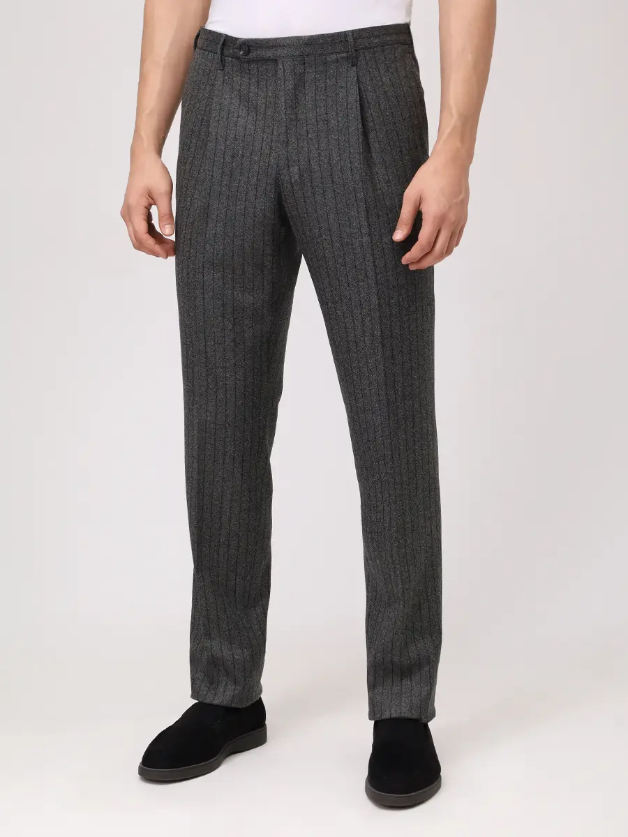 Брюки шерстяные ROTA 0563P/ 433 Серый  Фото 4