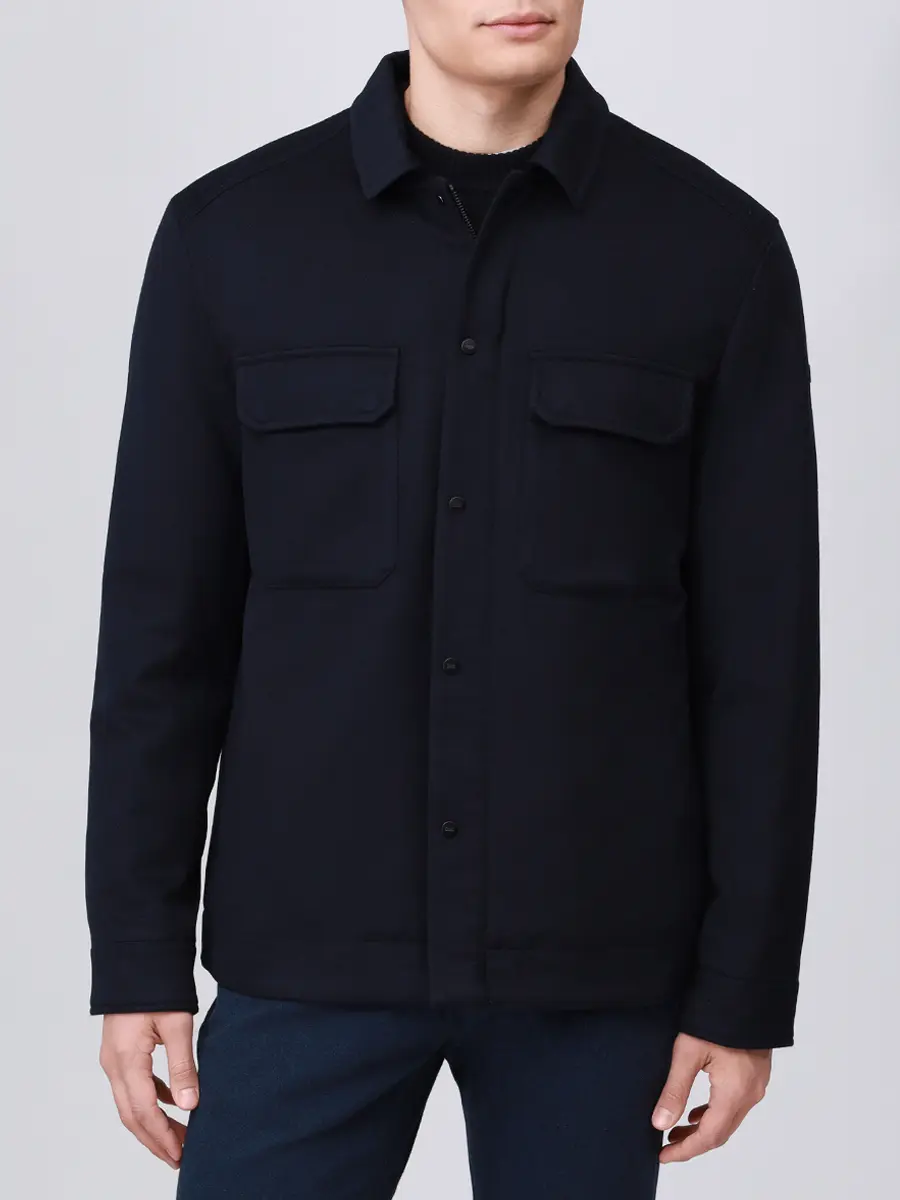 Куртка однотонная DUNO AMLET 801 Синий  Фото 4