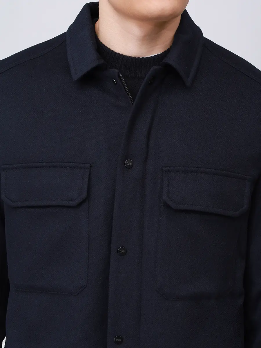 Куртка однотонная DUNO AMLET 801 Синий  Фото 5