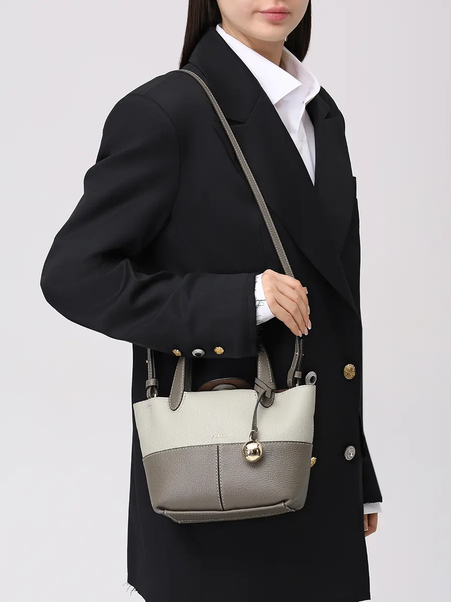 Сумка кожаная Primrose FURLA WB01825-HSC000-4030S Зеленый  Фото 2