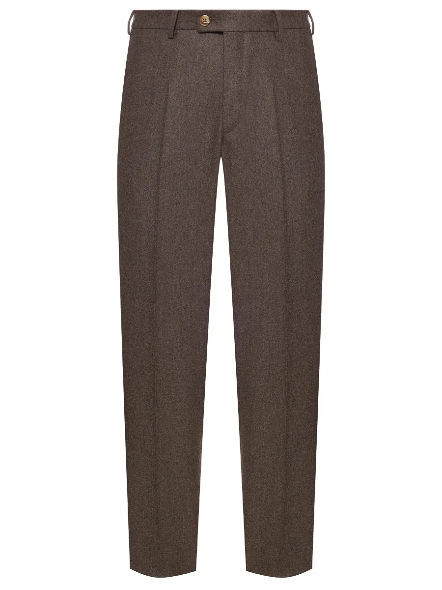 Брюки шерстяные HILTL 42053/35/PIACENZA Хаки 
