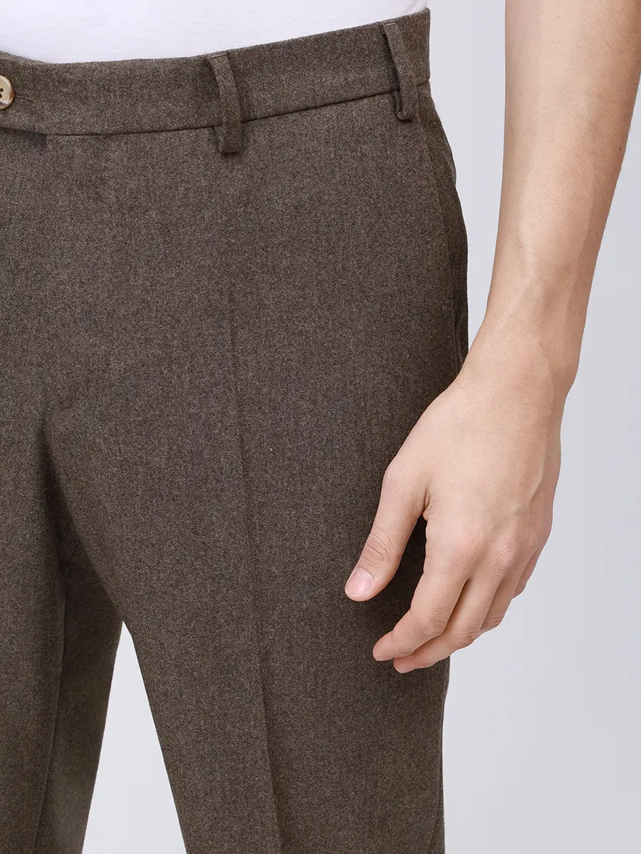 Брюки шерстяные HILTL 42053/35/PIACENZA Хаки  Фото 5