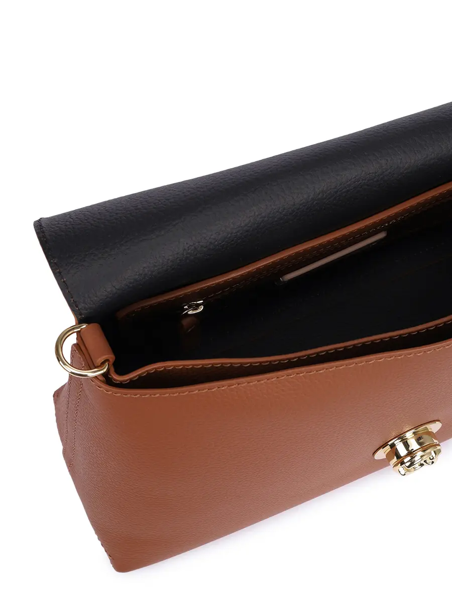 Сумка кожаная Nikla COCCINELLE E1 TOA 12 01 01/682 Коричневый  Фото 4