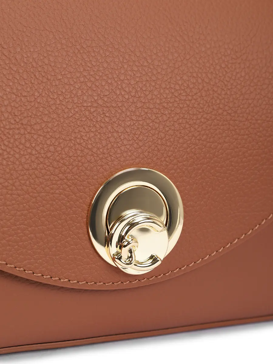 Сумка кожаная Nikla COCCINELLE E1 TOA 12 01 01/682 Коричневый  Фото 5