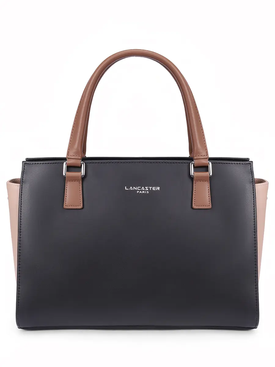 Сумка кожаная LANCASTER 437-03-NOIR_NUVI Черный 