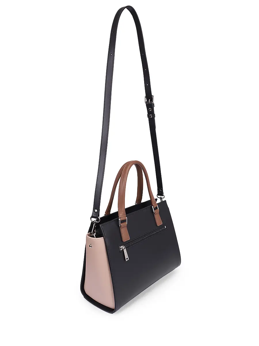 Сумка кожаная LANCASTER 437-03-NOIR_NUVI Черный  Фото 3