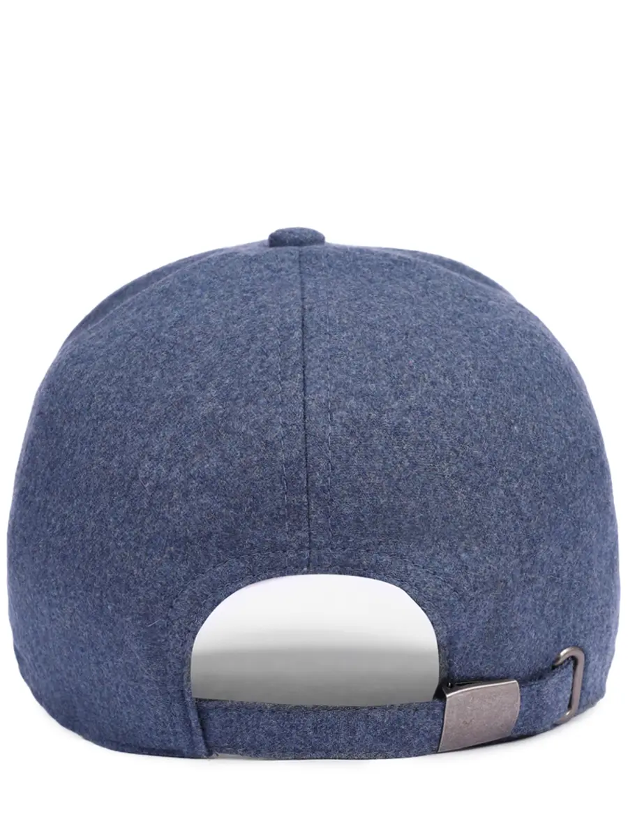 Бейсболка кашемировая HETREGO 8P005 F 25WU15 DEN KLEDI Деним  Фото 2