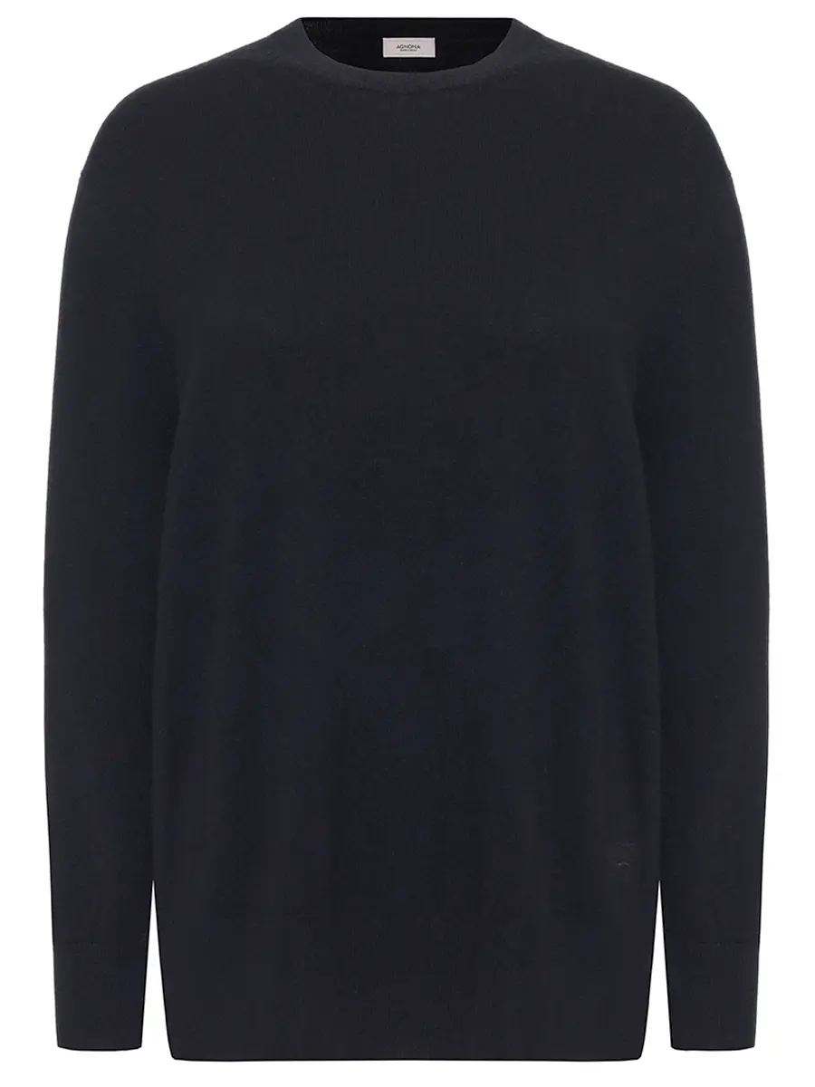 

Джемпер кашемировый, Черный, K110018U-4K120NU-K09