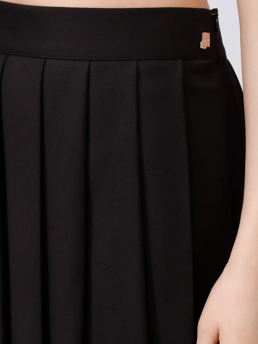 Юбка однотонная HINNOMINATE HMABW02226 Черный  Фото 5
