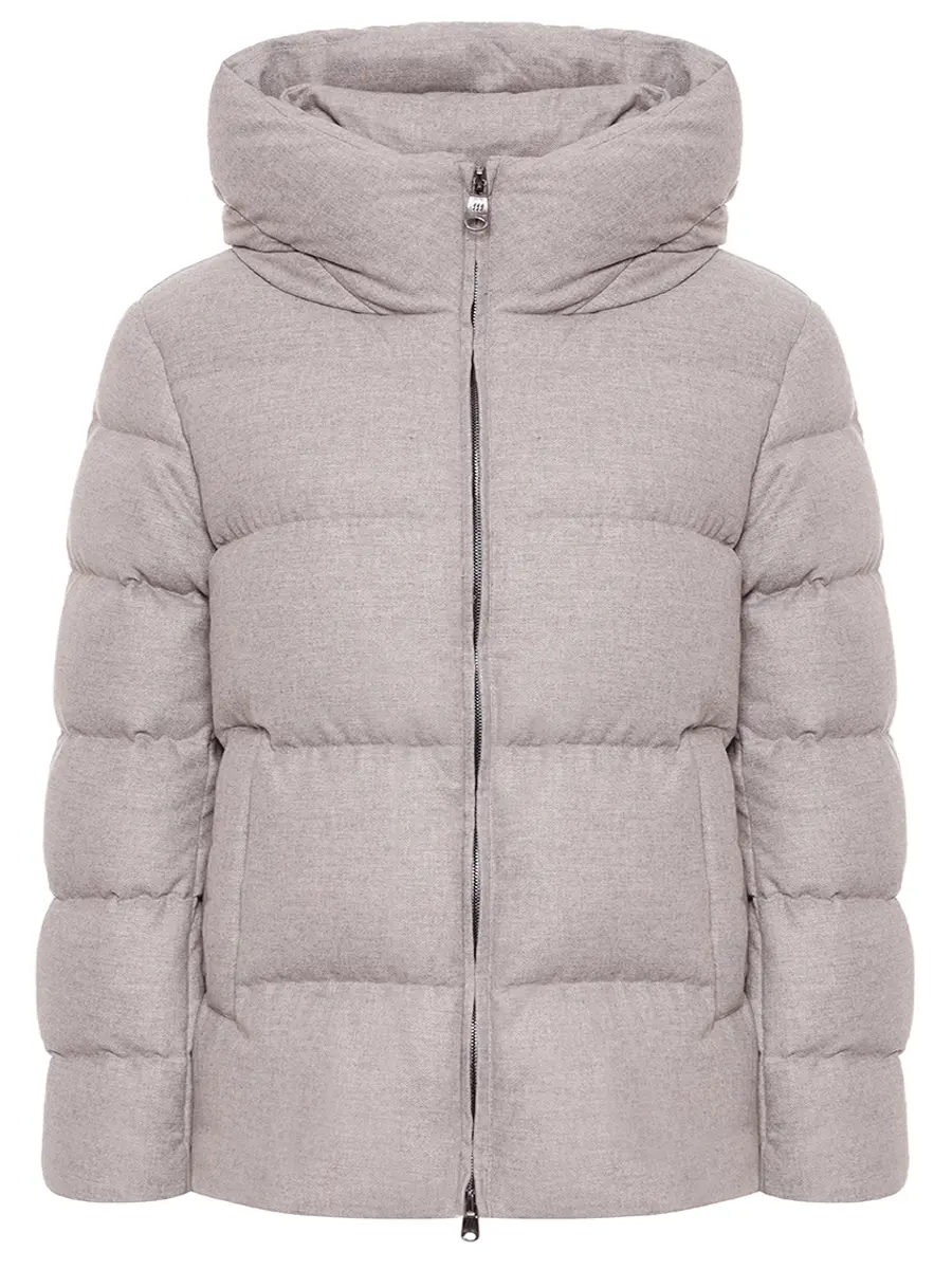 Пуховик стеганый HETREGO 8P744 F 25W015 FH1-8 NIAMH Бежевый 