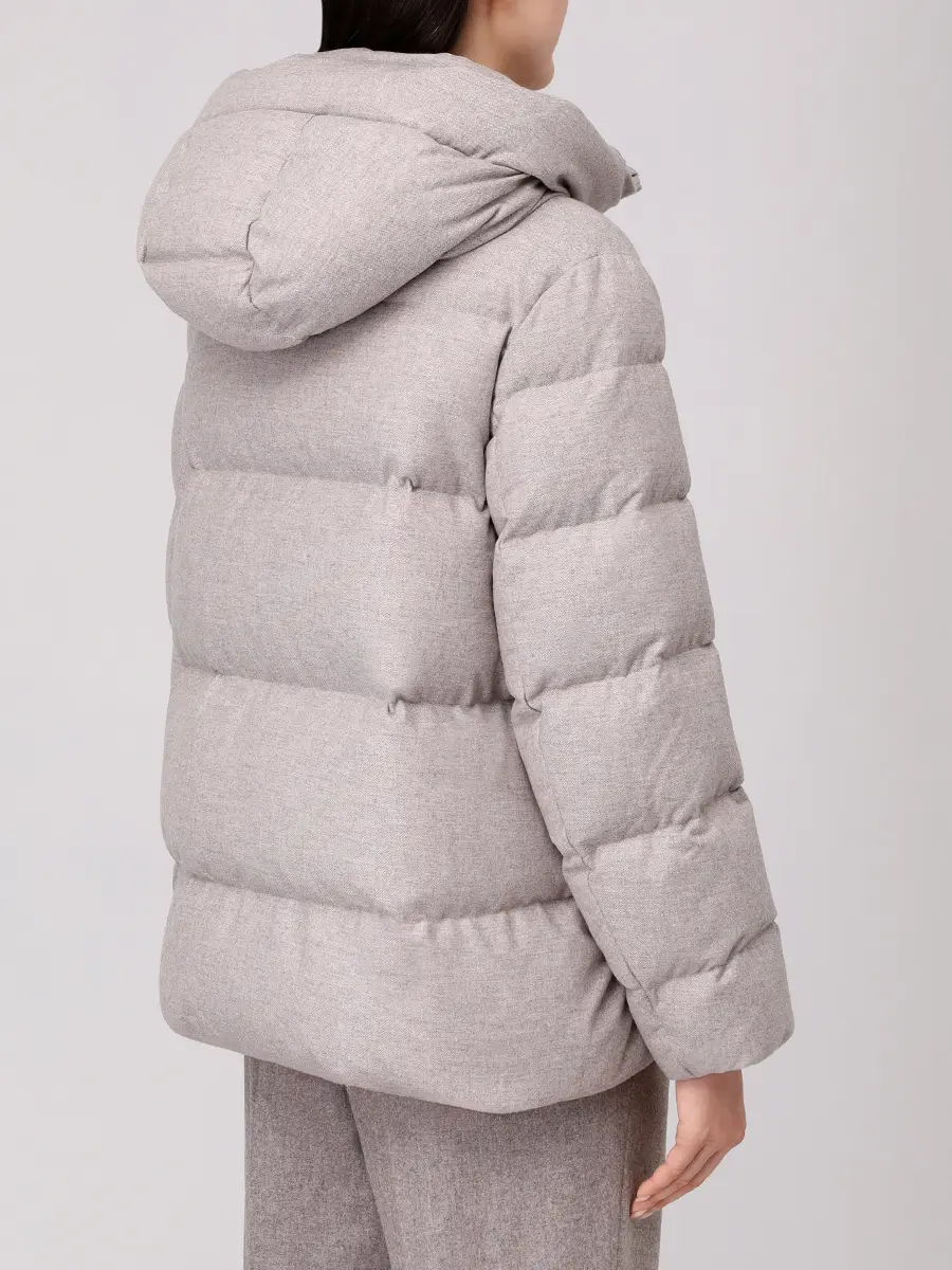 Пуховик стеганый HETREGO 8P744 F 25W015 FH1-8 NIAMH Бежевый  Фото 3